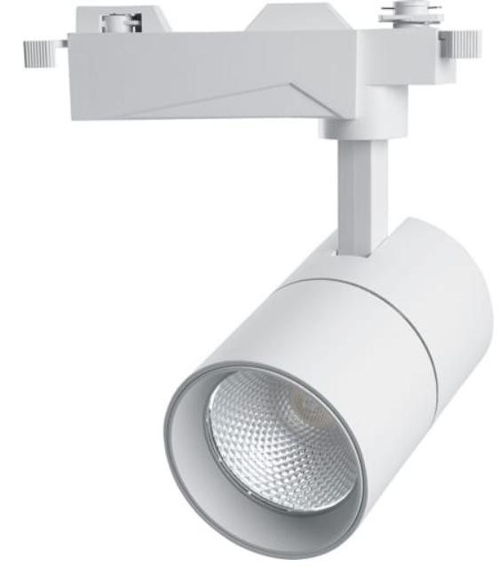 Светильник трековый светодиодный на шинопровод 30W, 2700 Lm, 4000К, 35 градусов, белый, 3х фазный,  AL103 со встроенным драйвером