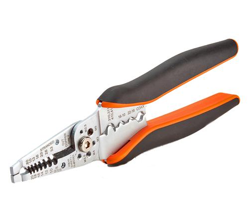 Инструмент для снятия изоляции 0,5-6 мм2  WS-01D снятие, резка, опрессовка провода ( КВТ 55948)