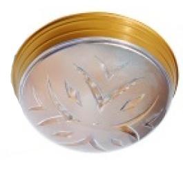 Светильник TDM НПО 106 "Плутон" золото 1х40 Вт Е27