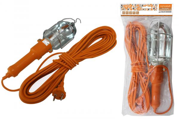 Светильник переносной TDM  УП-2Р-05, 60 Вт, Е27, 5 метров, Народный