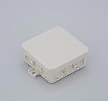 Короб распаечный ТУСО 67093 ОП 12 вводов IP54 85*85*35 мм. 192001