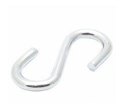 Крючок S-образный М4 (5 шт) - пакет Tech-Krep