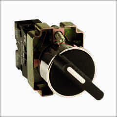 Арматура светосигнальная TDM  BD25 переключатель черный 2 положения I-0 стандартная ручка 1з+1р