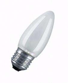 Стандартная лампа накаливания  OSRAM  B35  60Вт  230В  E27