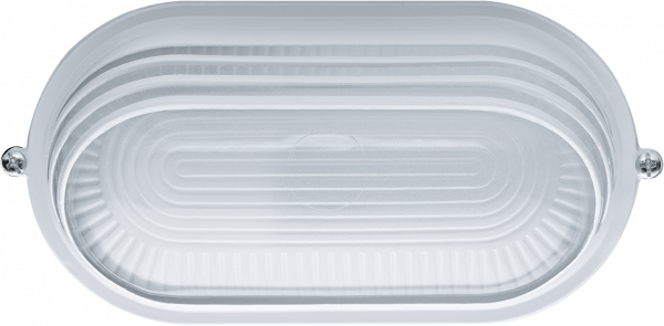 Светильник Navigator NBL-O3-60-E27 белый овальный реснички 94 816