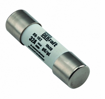 21362DEK Предохранитель цилиндрич. 6A 10x38 ПЦ-102 DEKraft